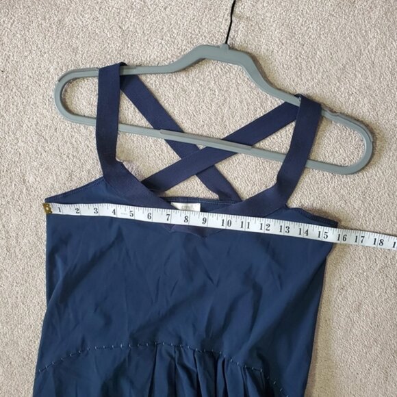 Crea Concept Travel Athleisure Stretch Lagenlook Nylon Midi Dress M - Picture 4 of 7